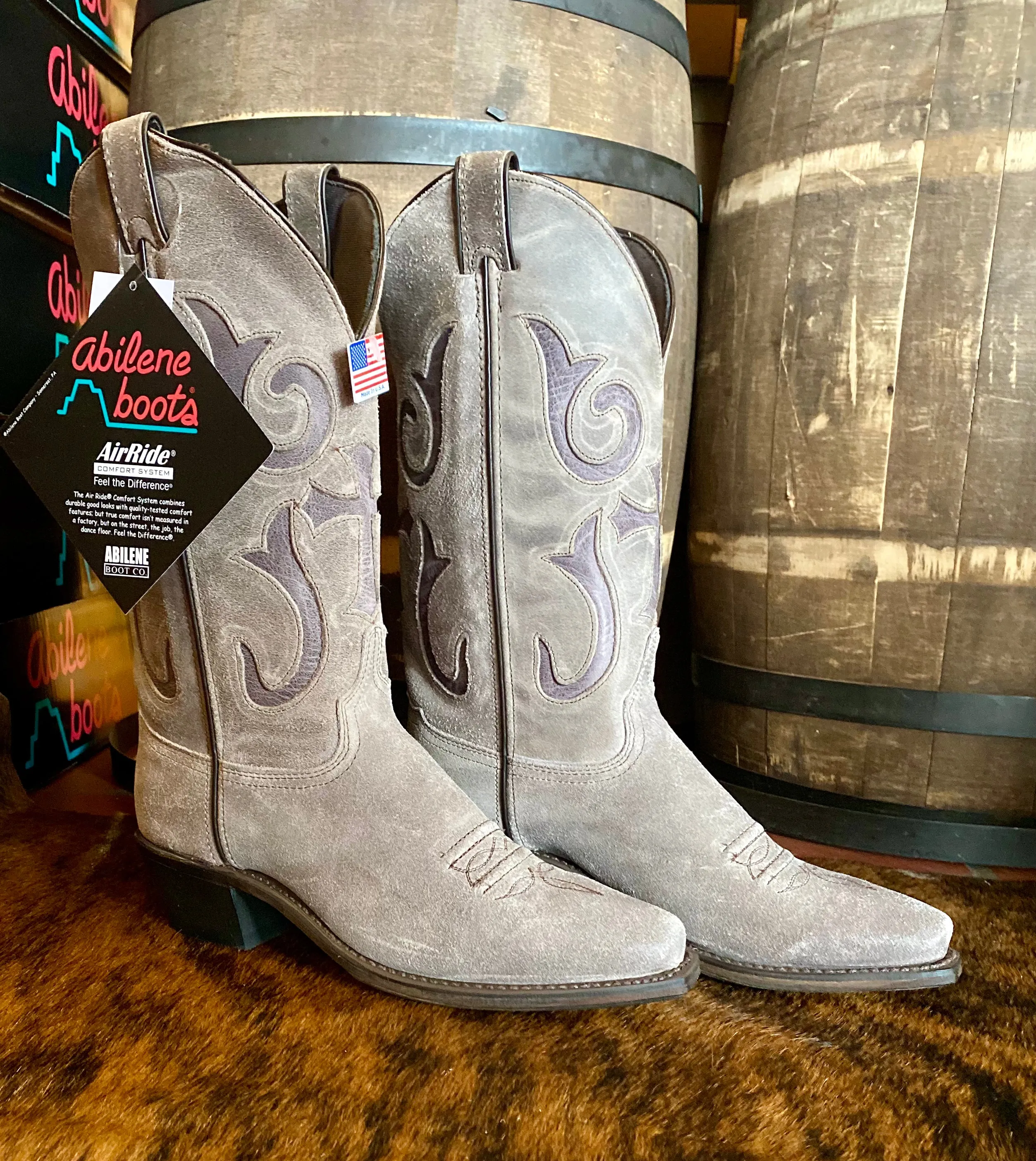 Abilene Women’s Cross Inlay Boot