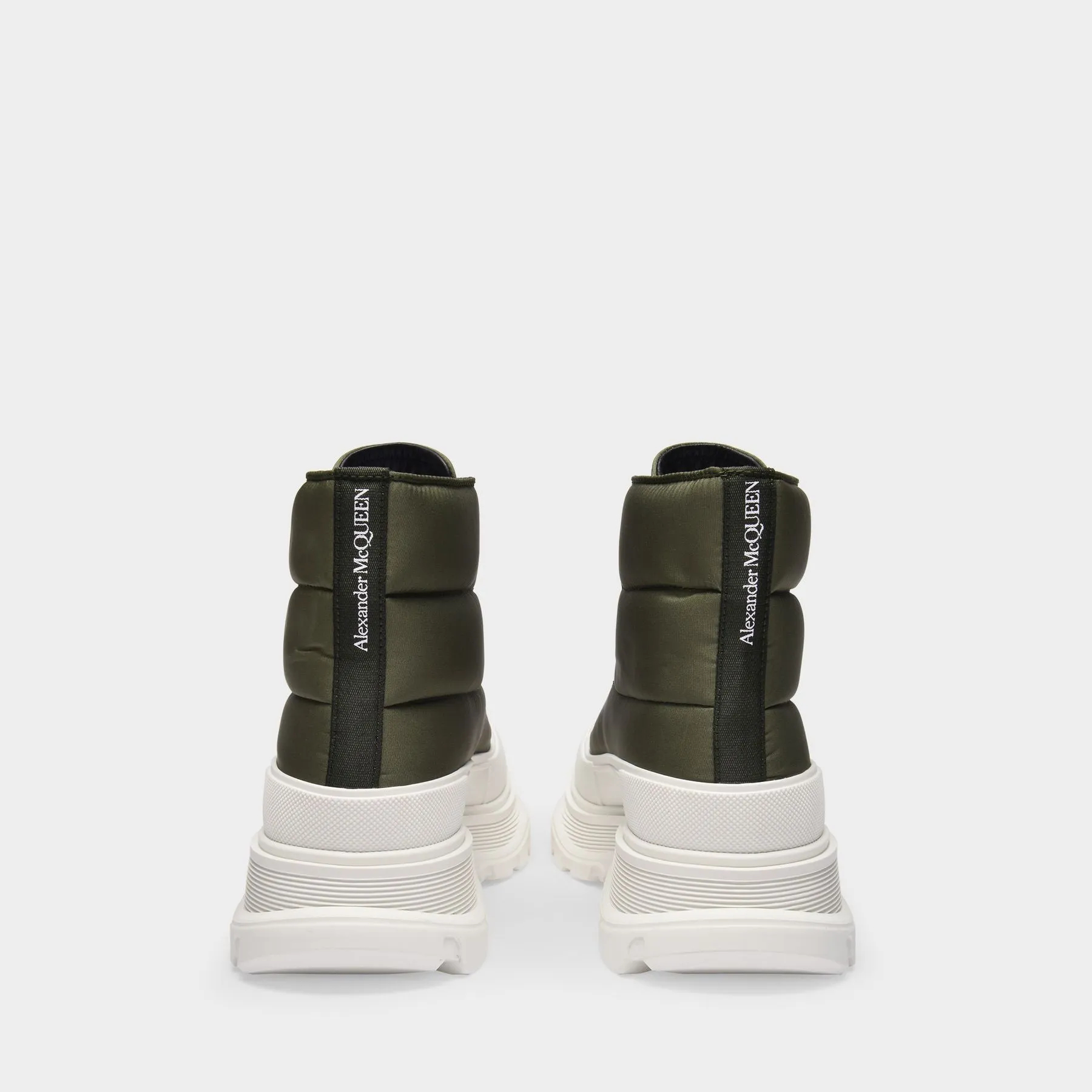 Alexander McQueen  Sneakers Tread Slick en Toile Kaki