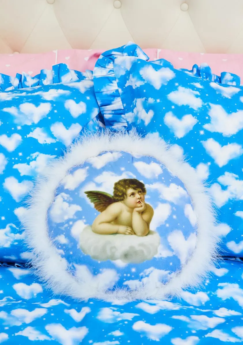 Angel Energy Throw Pillow-