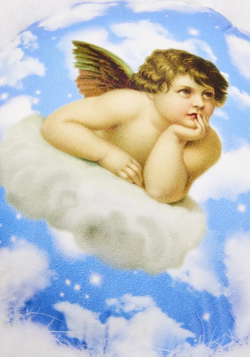 Angel Energy Throw Pillow-