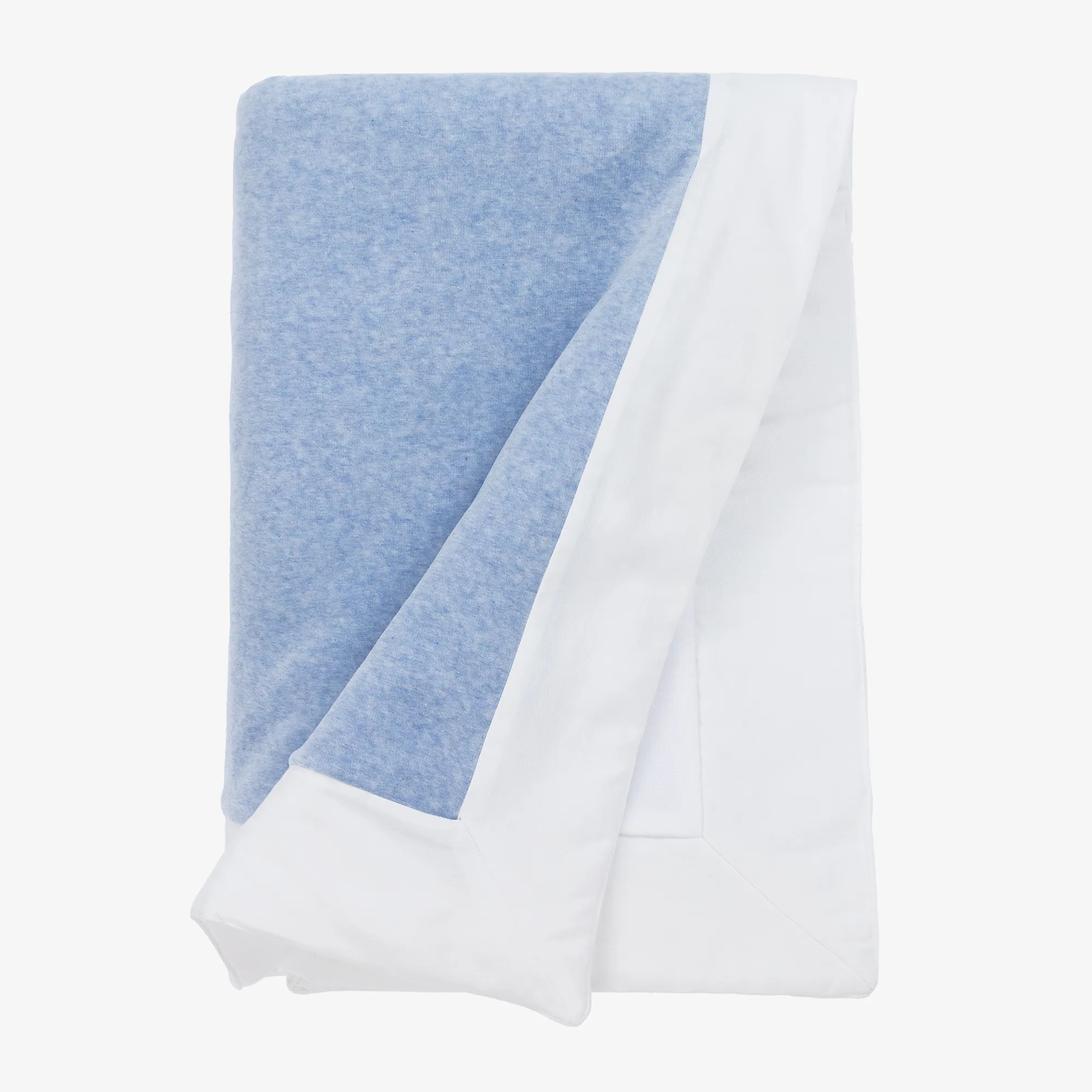 Baby Boys Blue Velour Blanket (72cm)