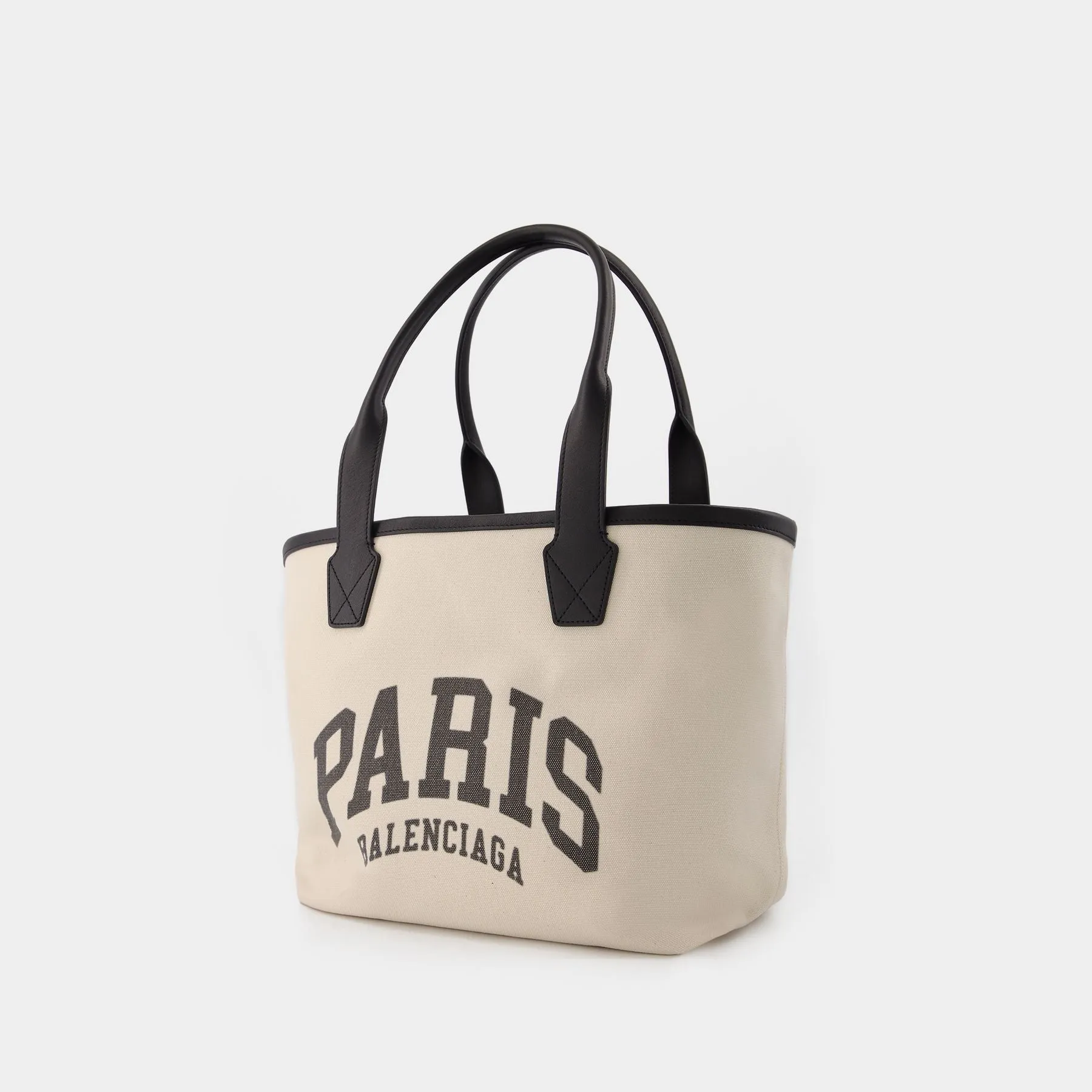 Balenciaga  Jumbo Paris Cities Tote  Small  in Organic Cotton