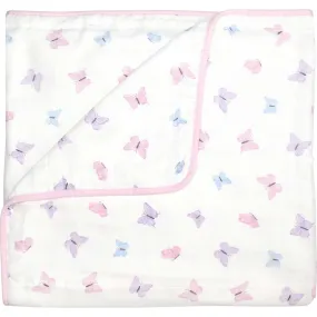 Bamboo Little Blanket, Butterfly