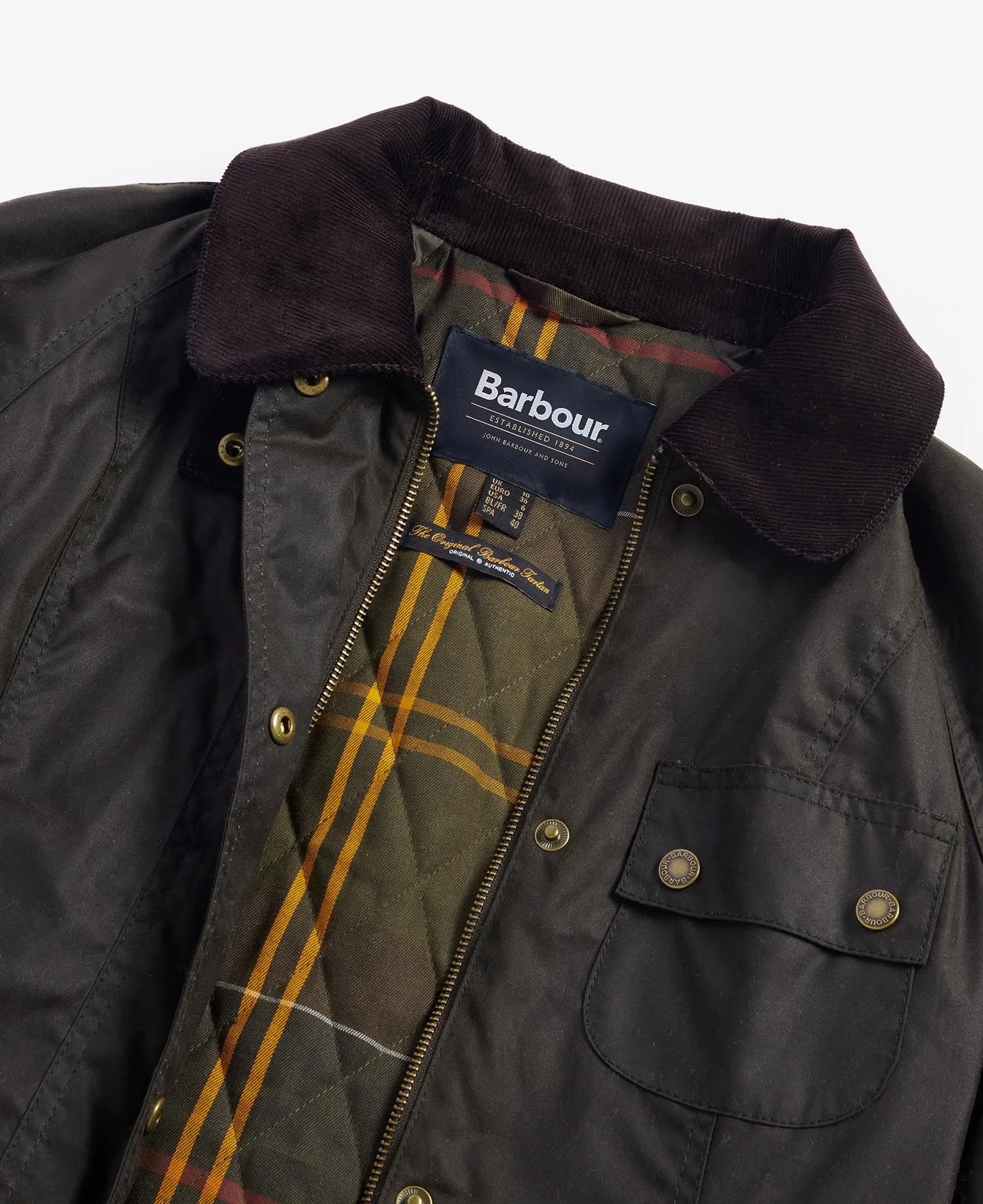 Barbour Solway Zipper Wax Jacket