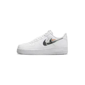 Baskets Nike Air Force 1 Low Multi Swoosh - Blanc/Noir - Homme