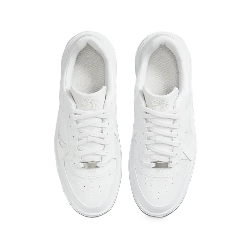 Baskets Nike Air Force Platforme - Blanc - Femme