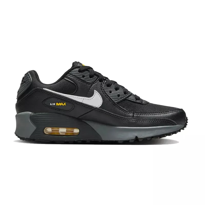 Baskets Nike Air Max 90 Gs - Noir/Blanc - Femme