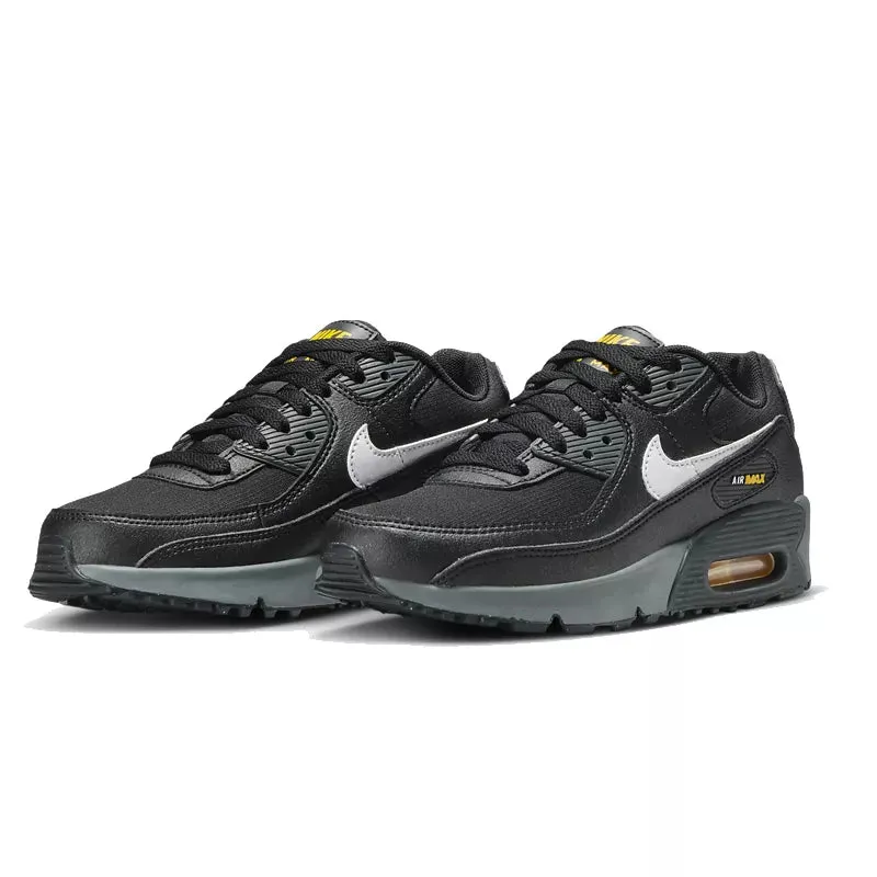 Baskets Nike Air Max 90 Gs - Noir/Blanc - Femme