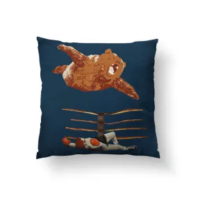 Bearial Attack Throw Pillow