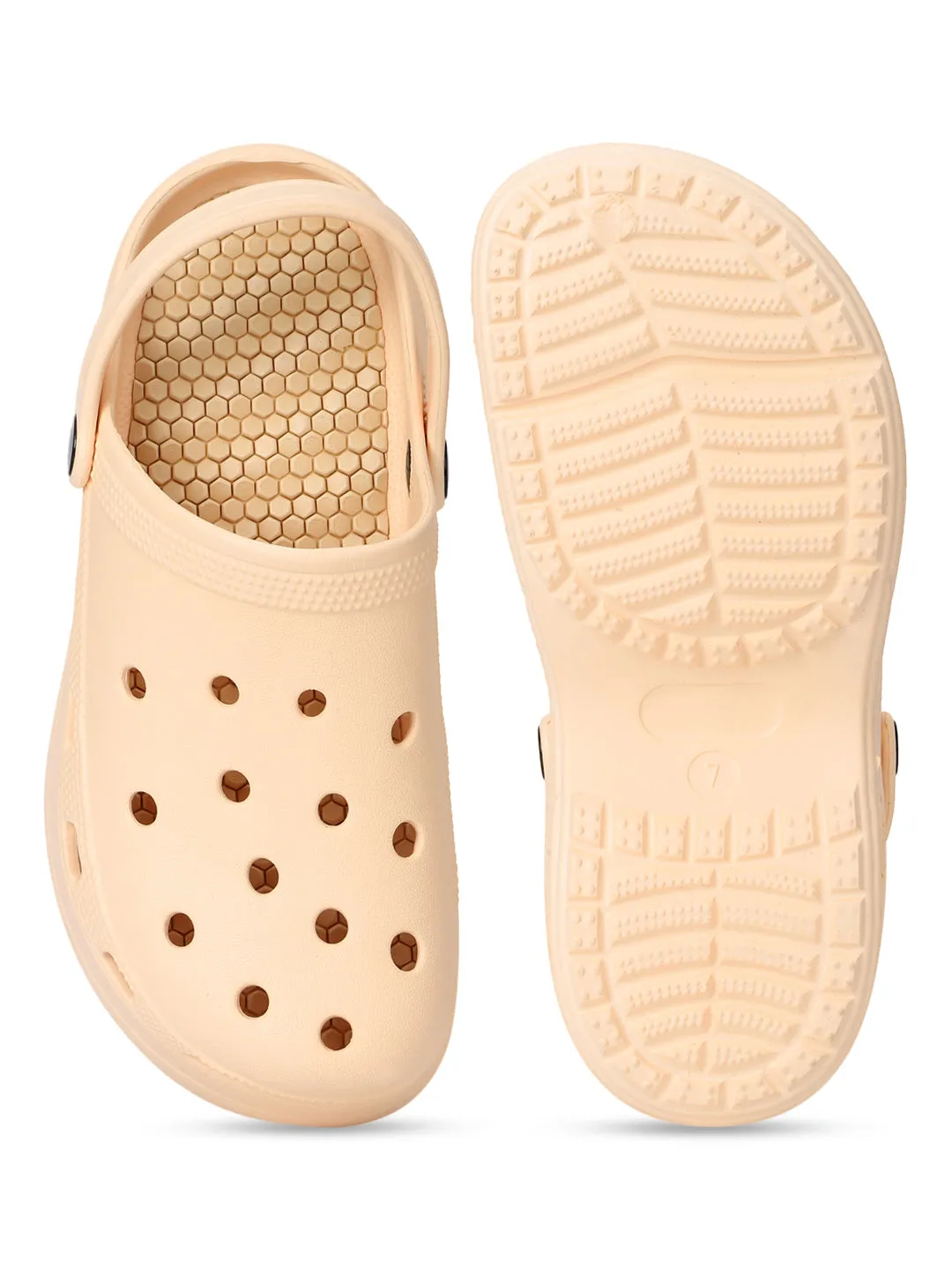 Beige PU Slip-On Croc Flats (TC-RS3581-BEIG)