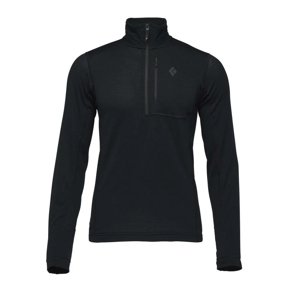 Black Diamond Men's Coefficient LT Quarter Zip Pullover