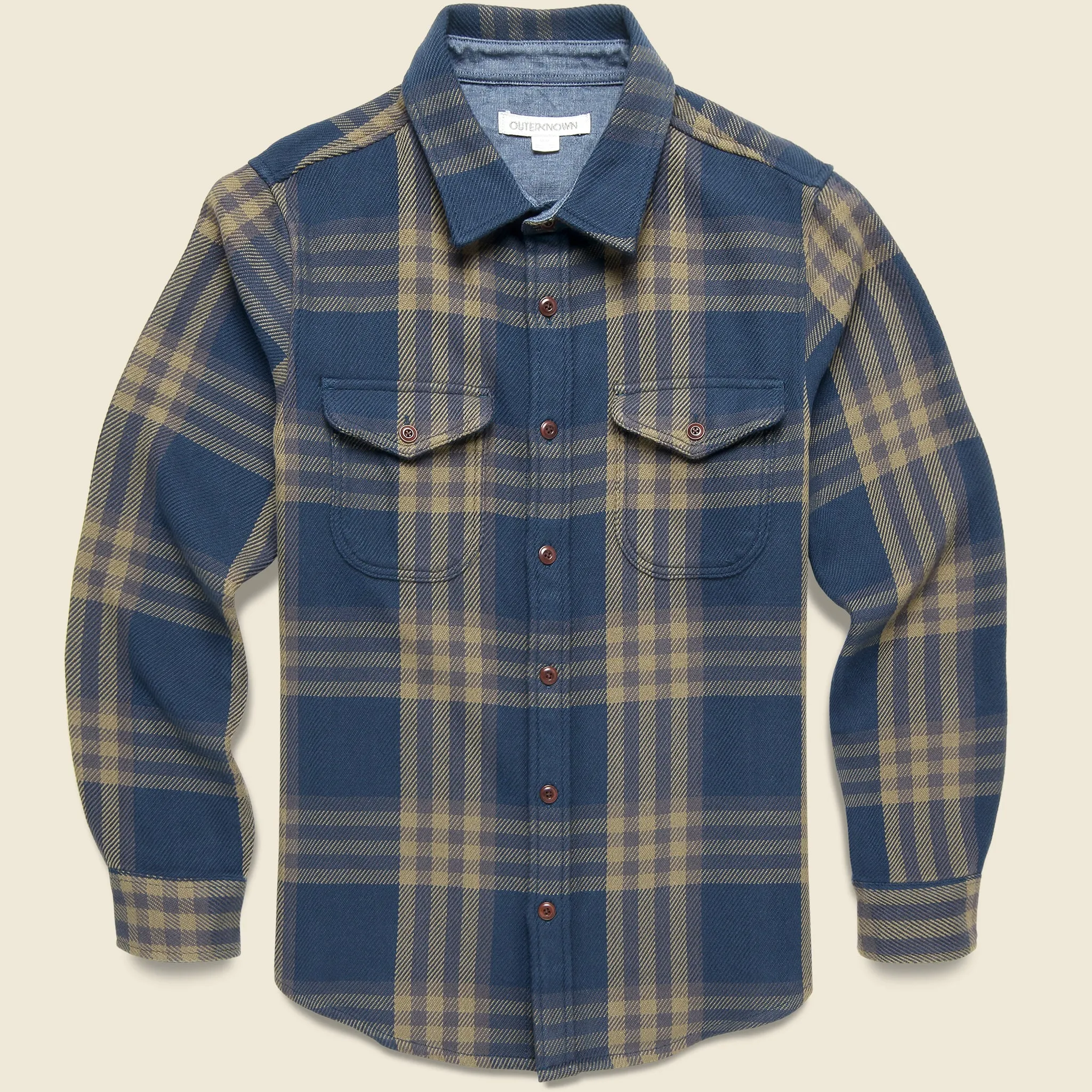 Blanket Shirt - Marine Fox Creek Plaid