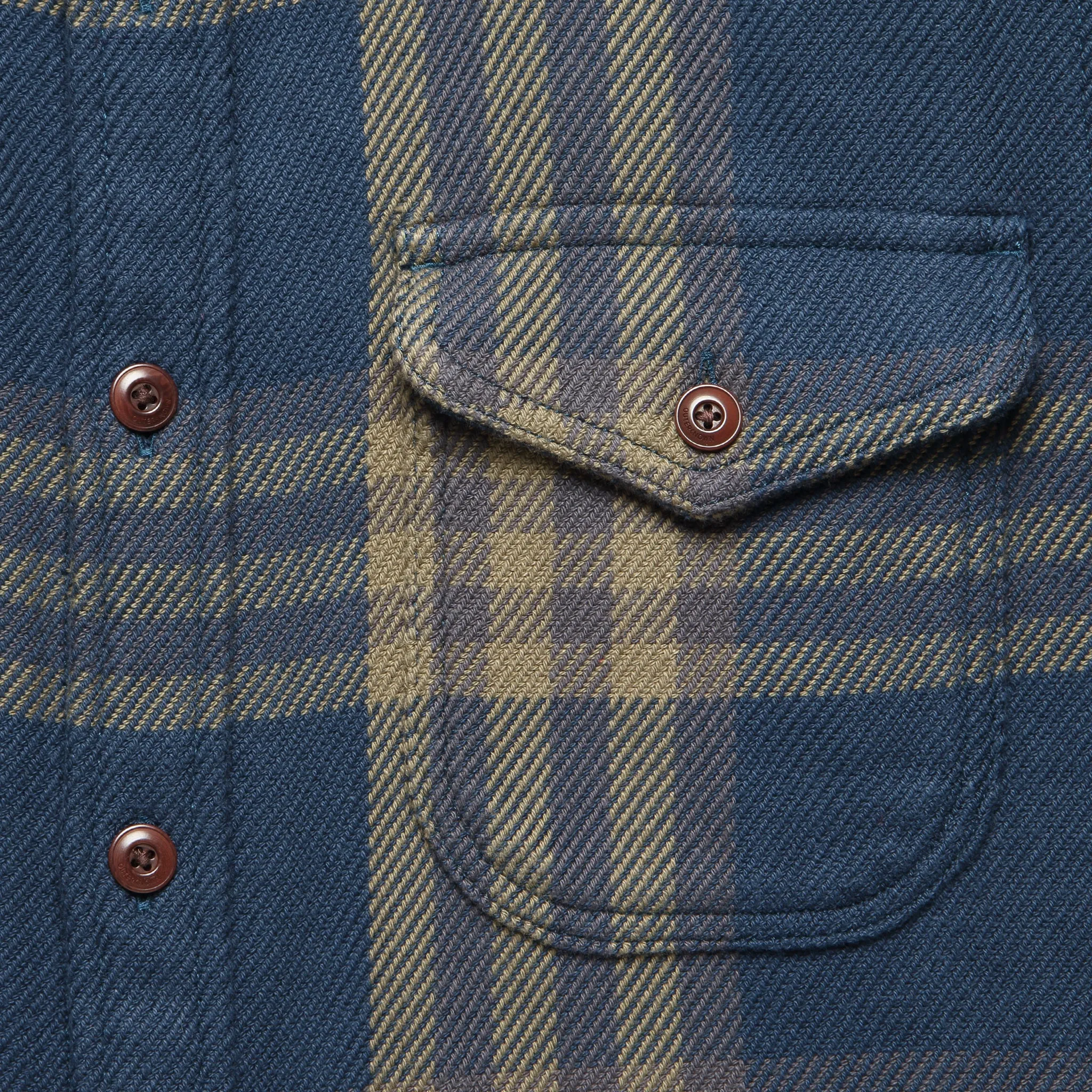 Blanket Shirt - Marine Fox Creek Plaid