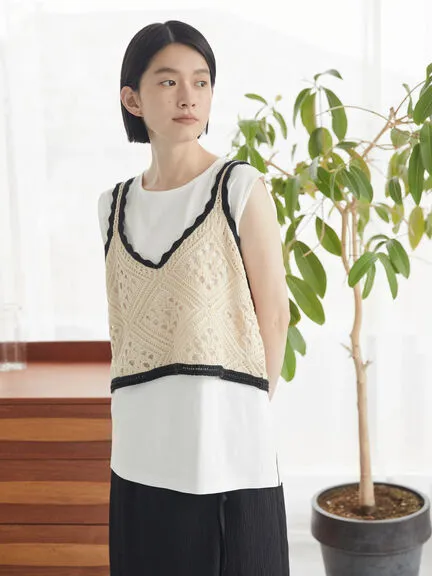 Bobo Tokyo Amaya SET Pullover Cami Vest