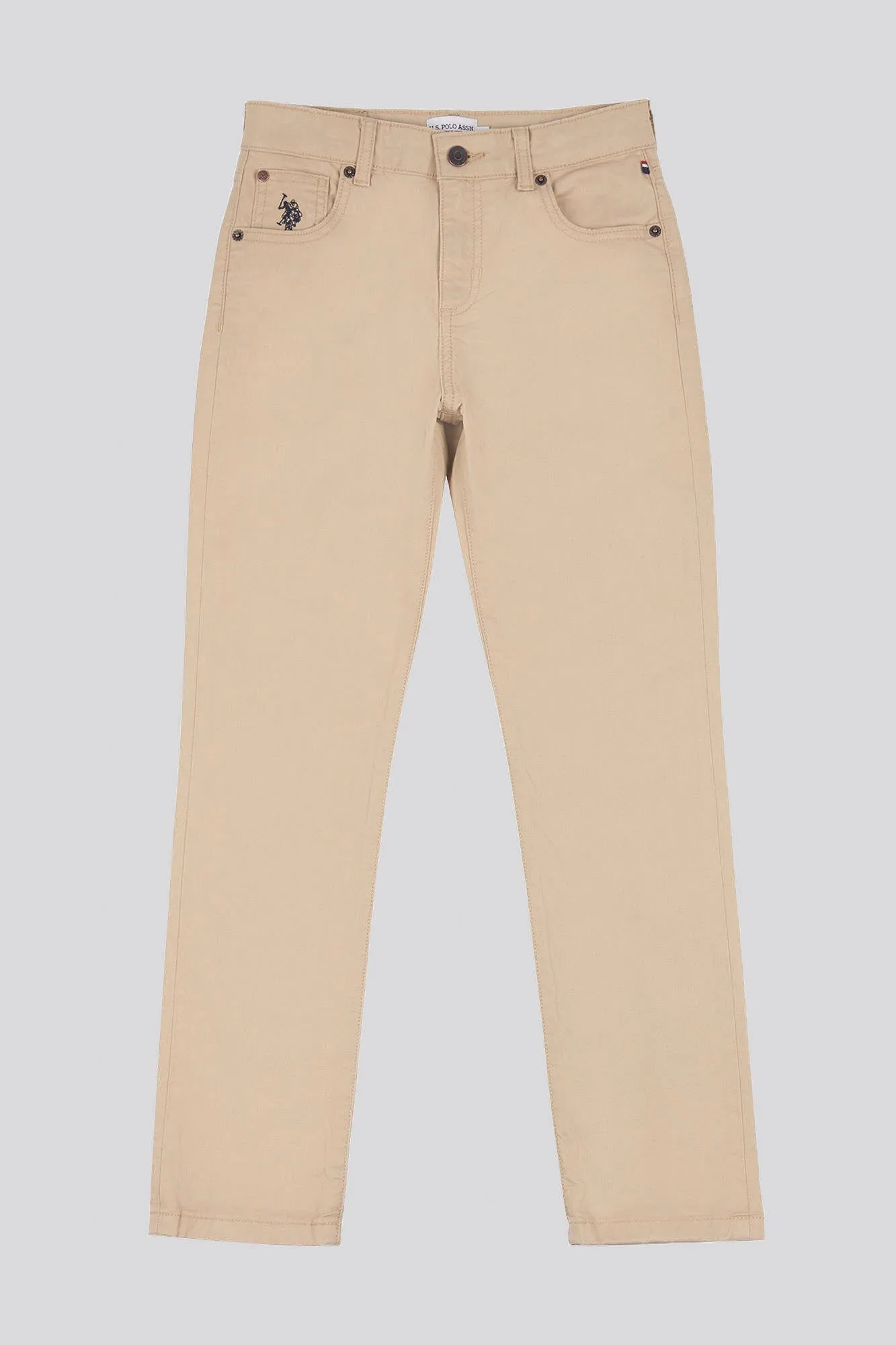 Boys 5 Pocket Trousers in Cornstalk