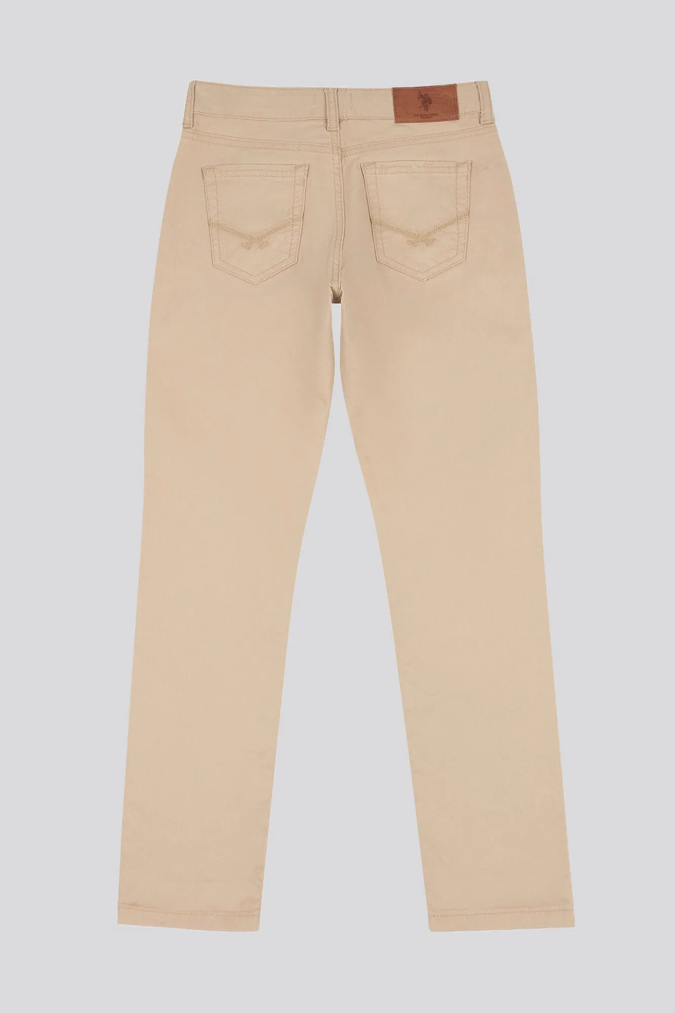 Boys 5 Pocket Trousers in Cornstalk