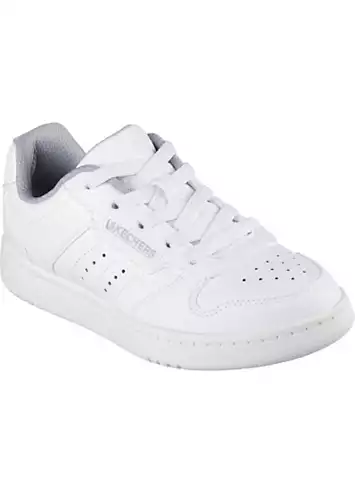 Boys White Quick Street Trainers by Skechers | Look Again