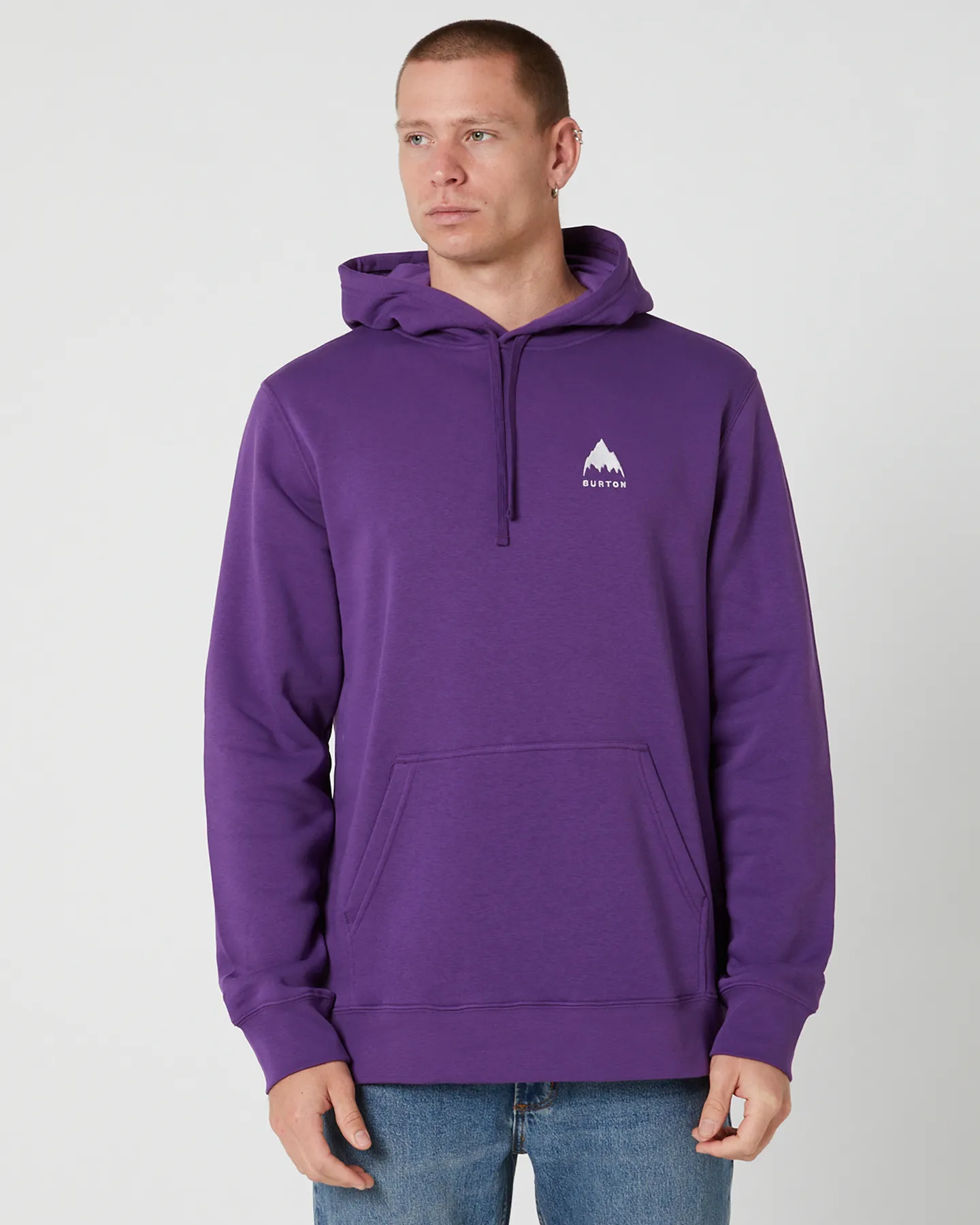 Burton Mens Mountain Pullover Hoodie - Imperial Purple | SurfStitch