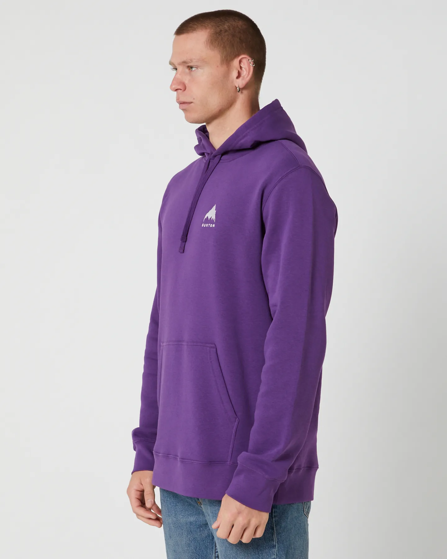 Burton Mens Mountain Pullover Hoodie - Imperial Purple | SurfStitch