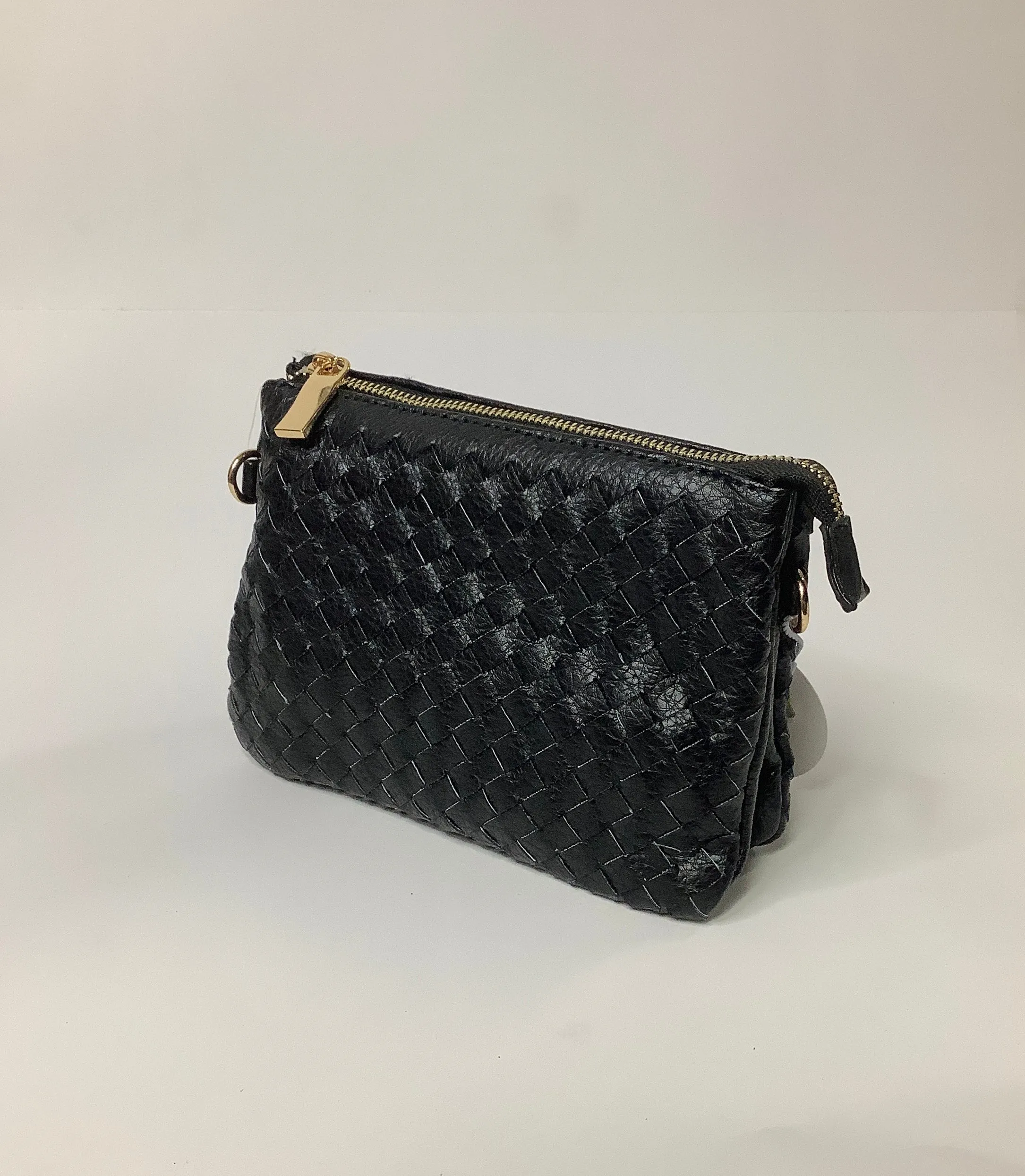  Calin Woven Convertible Pocketbook Crossbody  