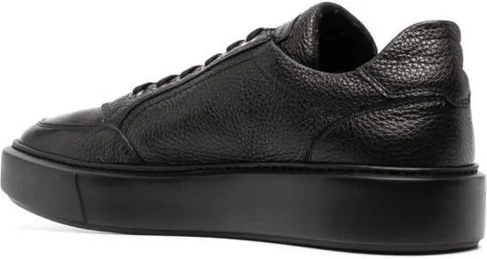 Casadei logo-print low-top sneakers Black