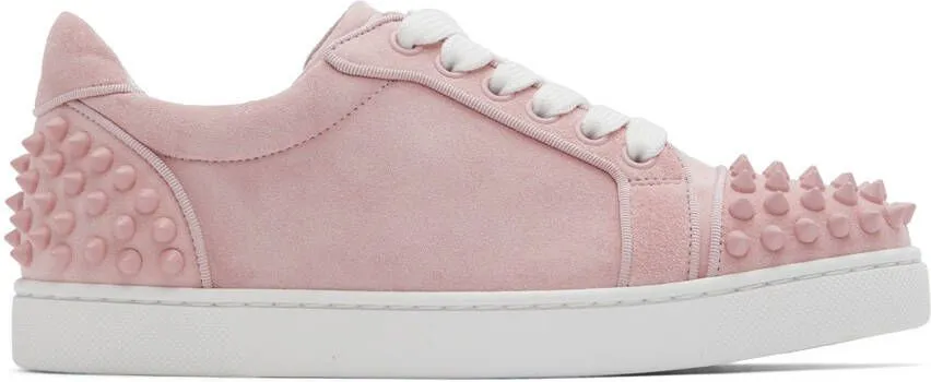 Christian Louboutin Pink Vieira 2 Orlato Sneakers