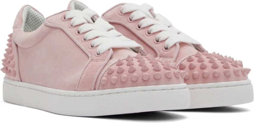 Christian Louboutin Pink Vieira 2 Orlato Sneakers