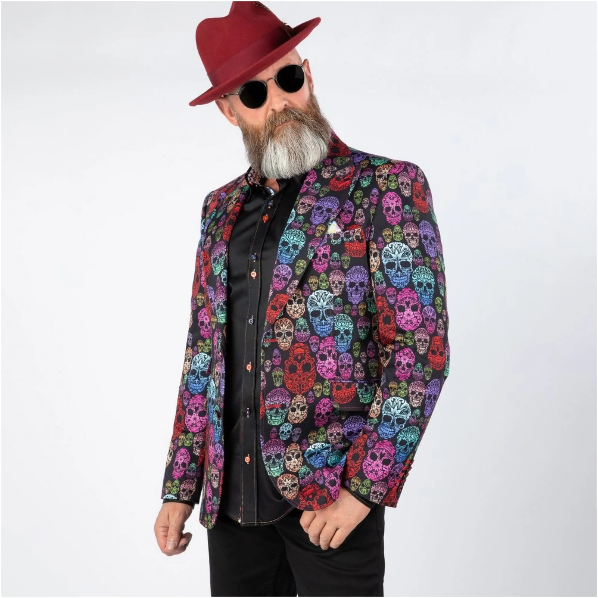 CLAUDIO LUGLI LA CALAVERA SKULL JACKET CL2126 Skull Jacket