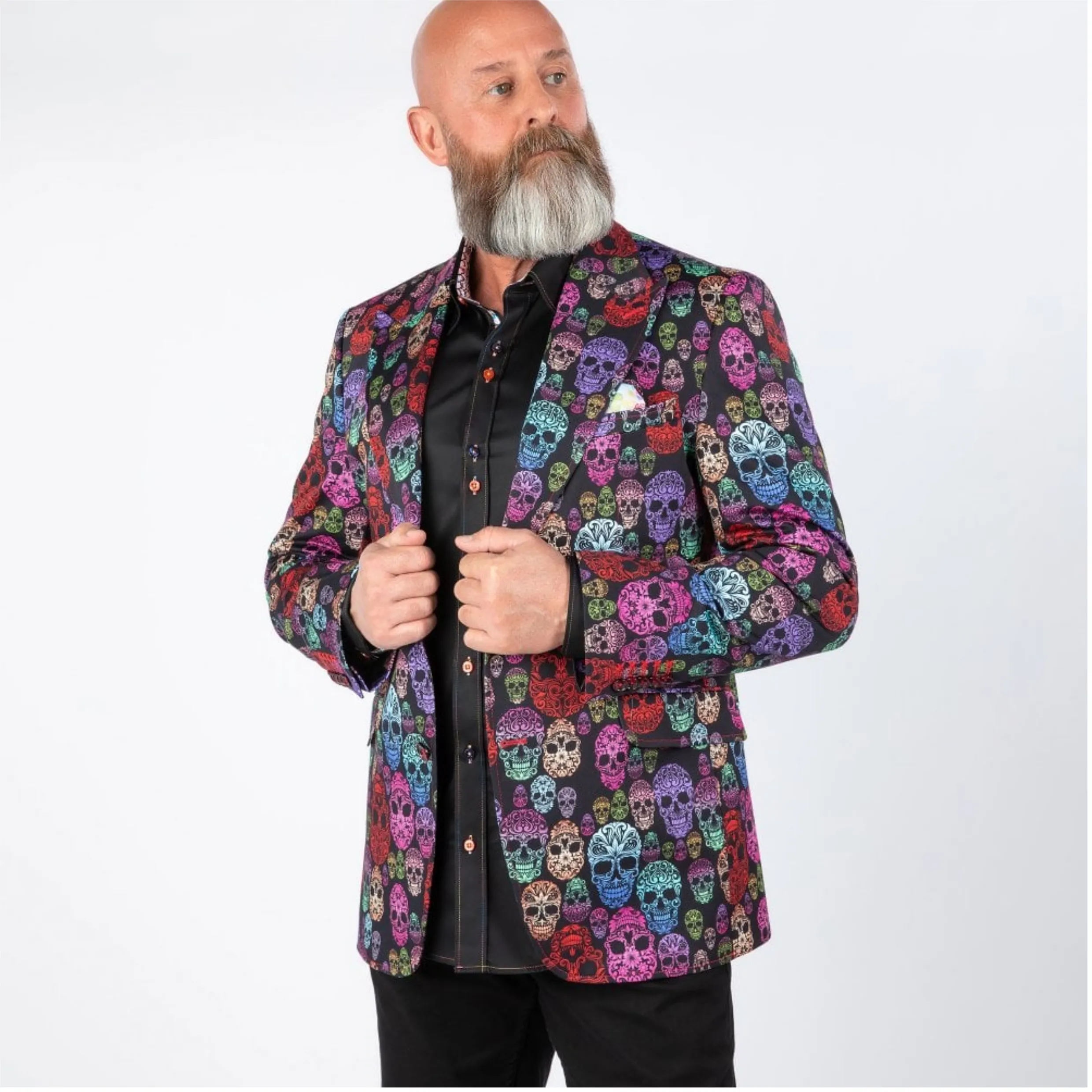 CLAUDIO LUGLI LA CALAVERA SKULL JACKET CL2126 Skull Jacket