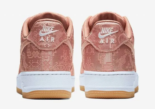 CLOT x Nike Air Force 1 Low Rose Gold