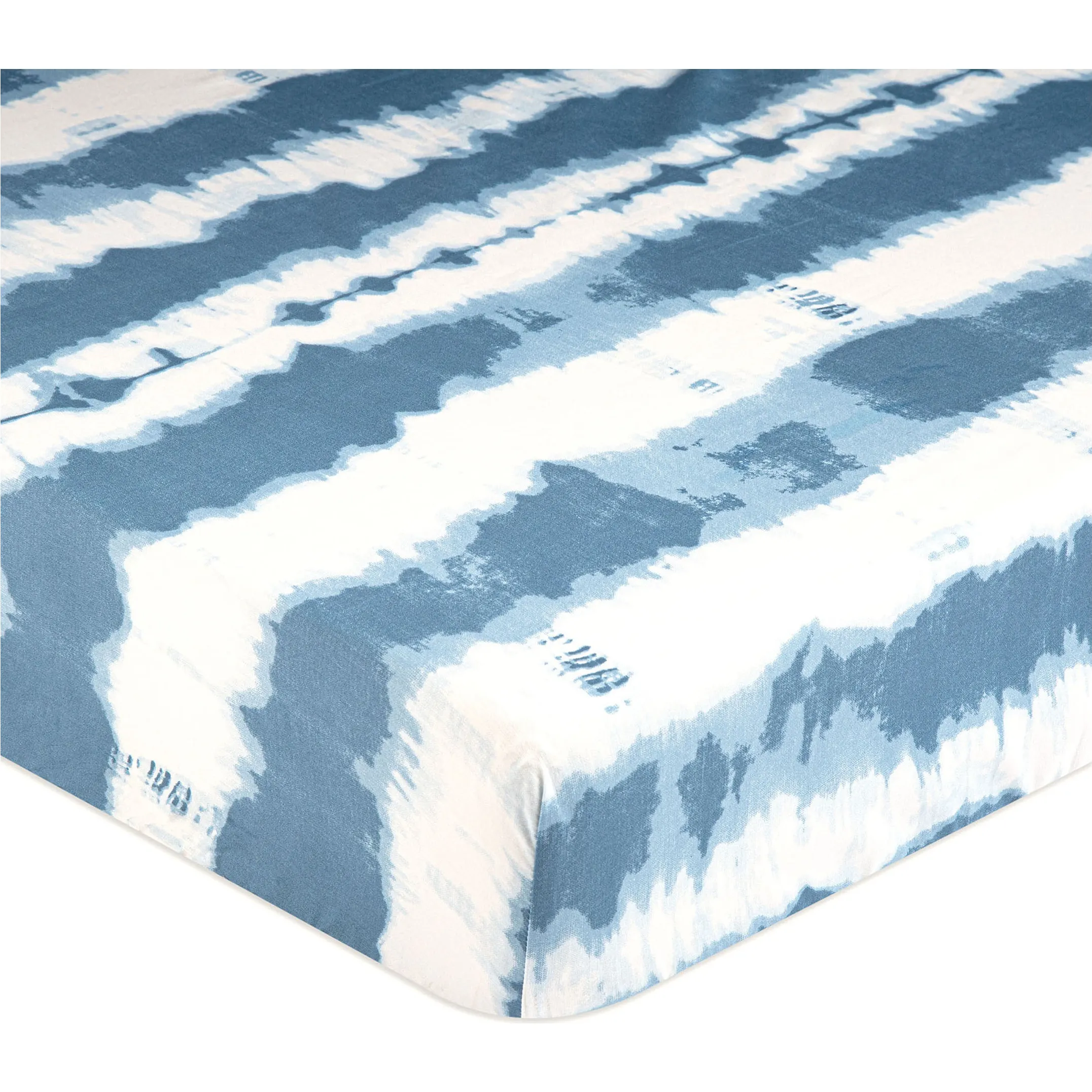 Crane Baby Crib Sheet (Tie-Dye), Caspian