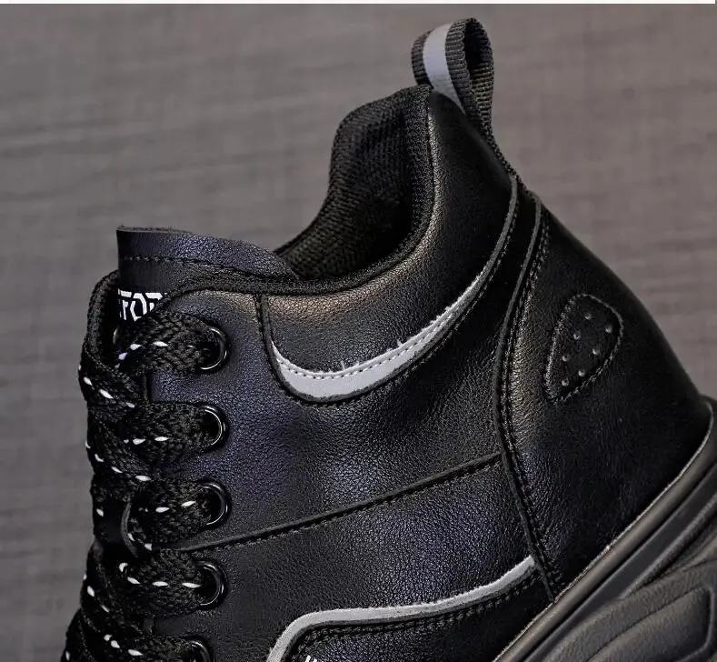 Cyberpunk Black Platform Sneakers