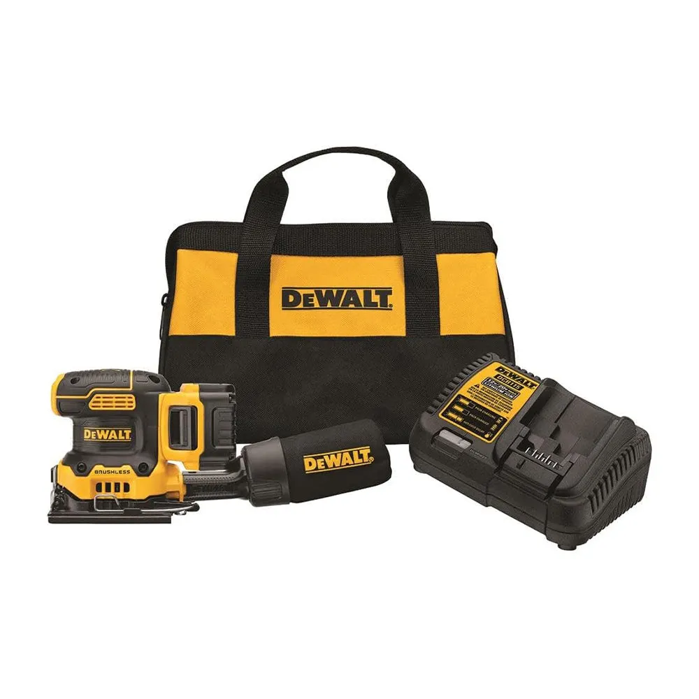 DeWALT 20V Max XR Cordless 1/4 Sheet Variable Speed Sander Kit (REFURB