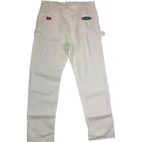 Dickies Carpenter Workwear Trousers White