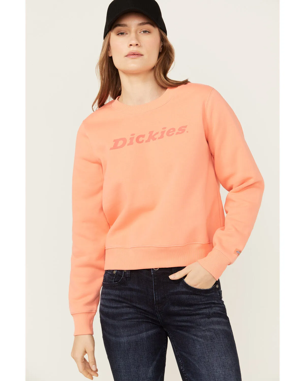 Dickies Women's Heavyweight Woodman Logo Pullover