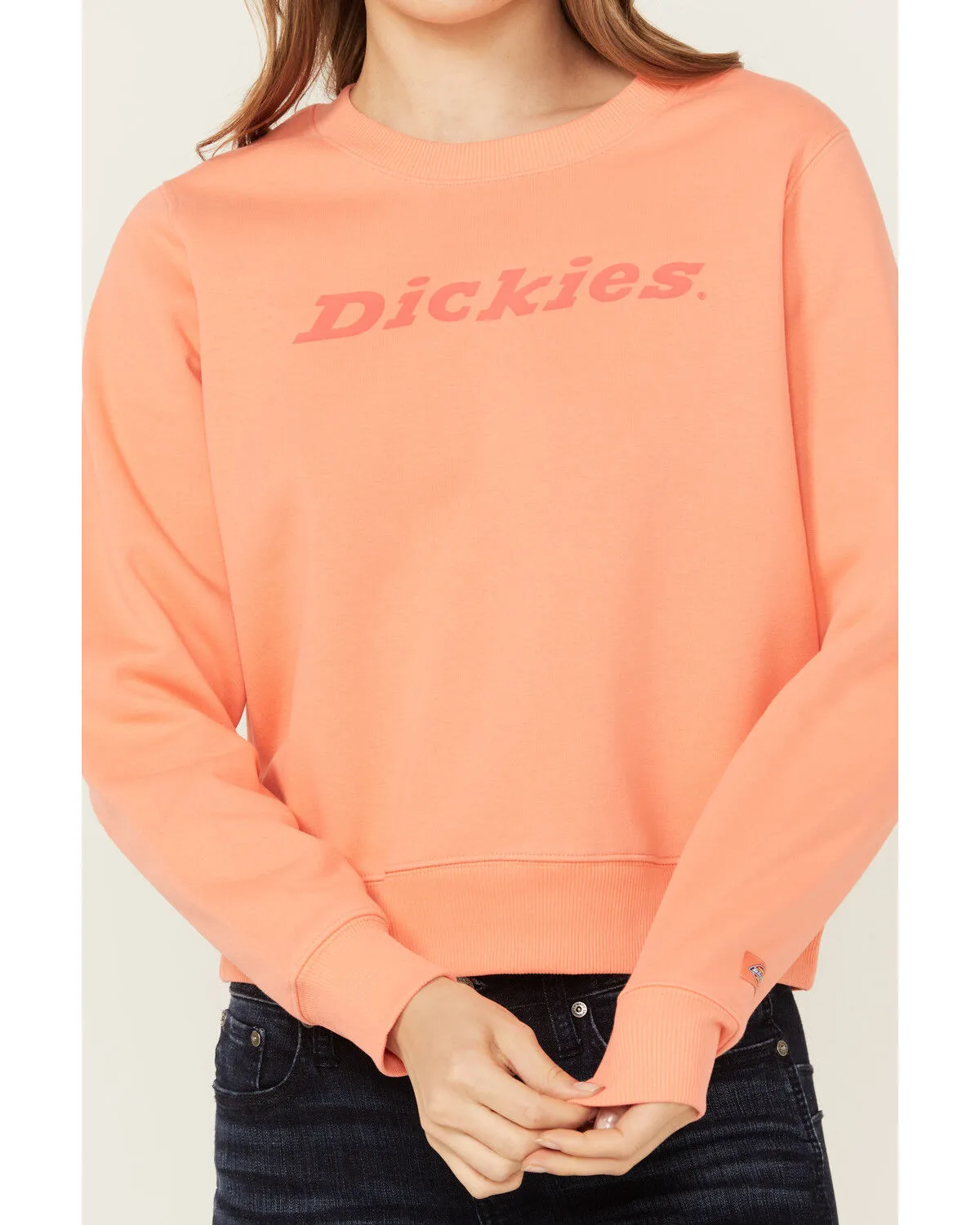 Dickies Women's Heavyweight Woodman Logo Pullover