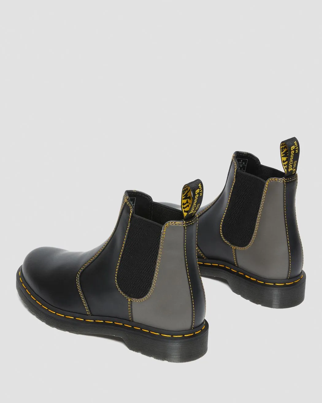 Dr Martens- 2976 Contrast Black + Charcoal