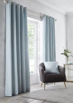 Dreams & Drapes Indiana Jacquard Eyelet Curtains