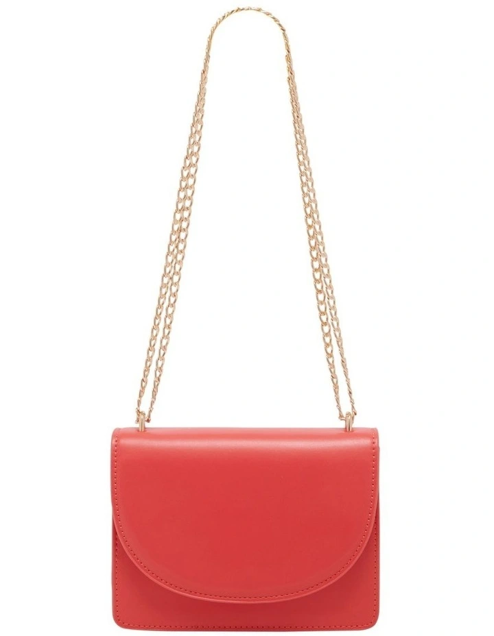 Emma Mini Shoulder Bag In Coral