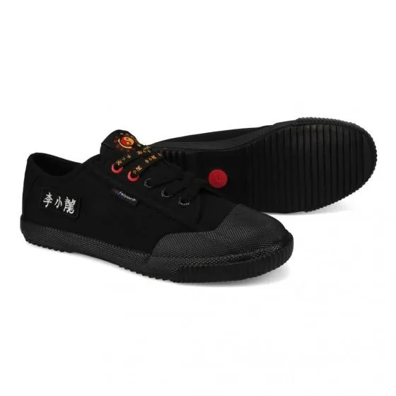 Feiyue x Bruce Lee 1920 Canvas Trainers - Black/Red