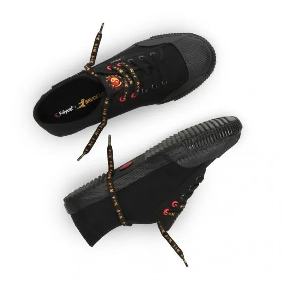 Feiyue x Bruce Lee 1920 Canvas Trainers - Black/Red