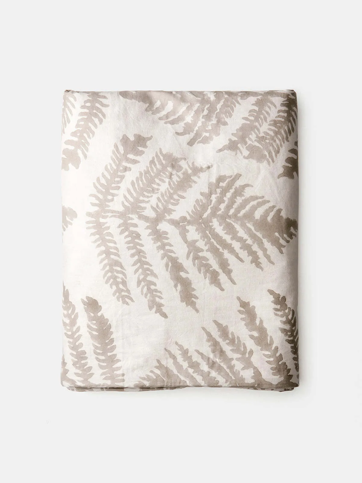 Fern Duvet Cover - Dove