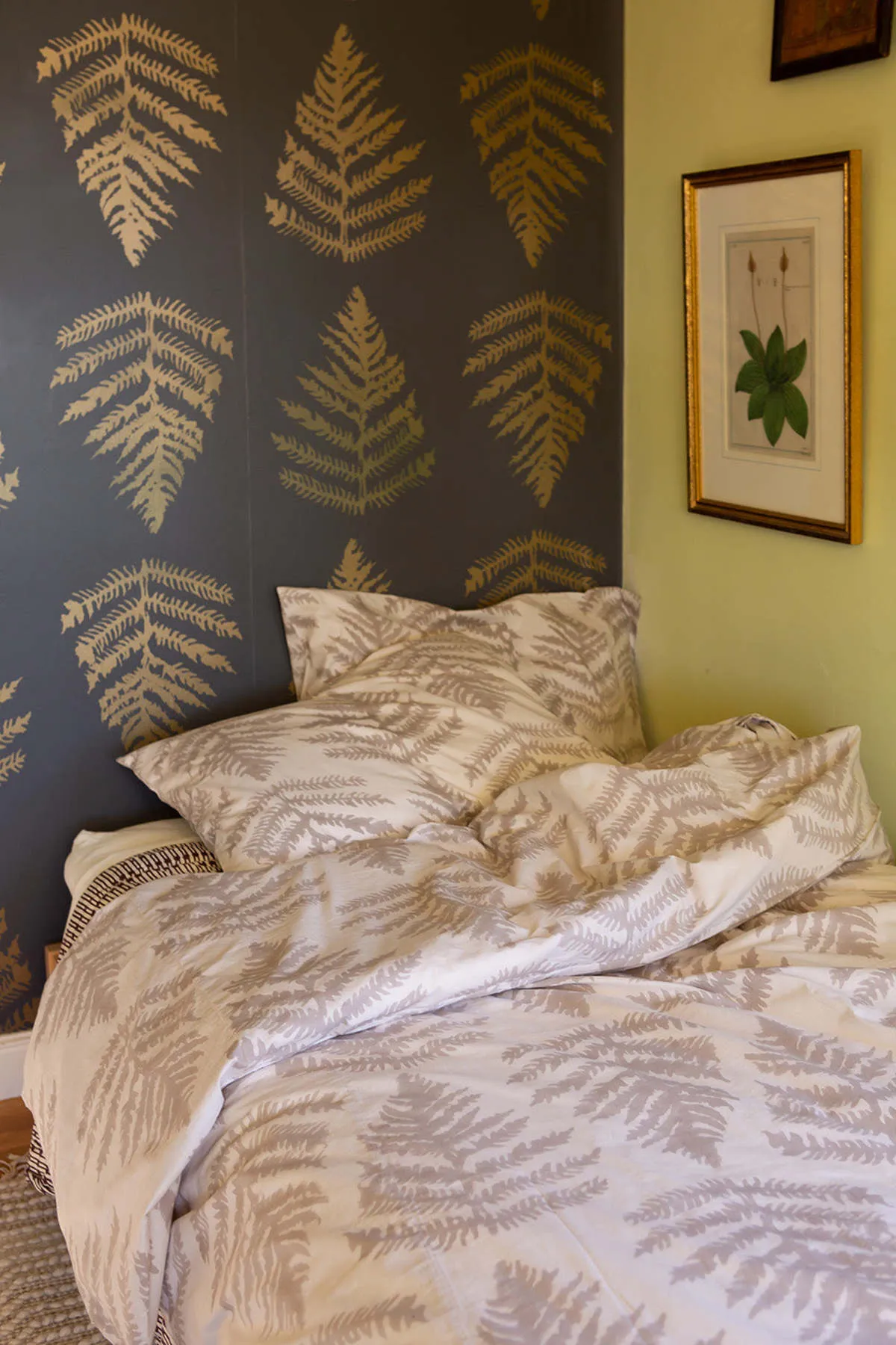 Fern Duvet Cover - Dove