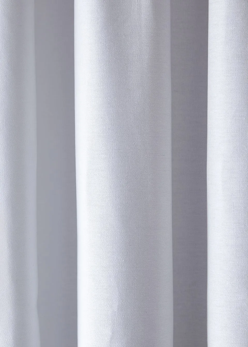 Fusion Dijon Blackout White Pencil Pleat Curtains