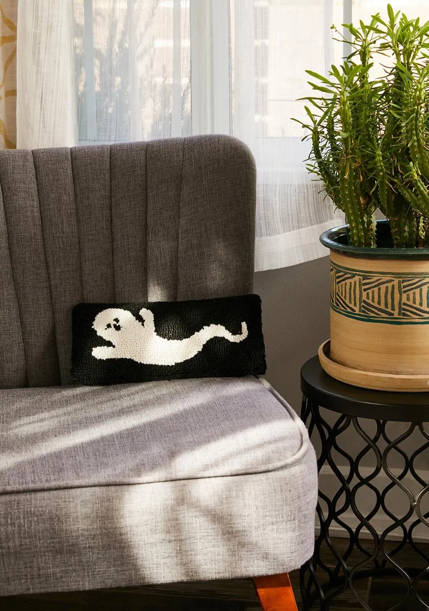 Ghost Hooked Pillow-