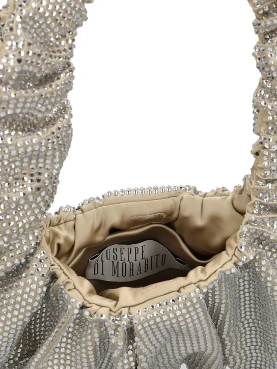 Giuseppe Di Morabito   Crystal shoulder bag 