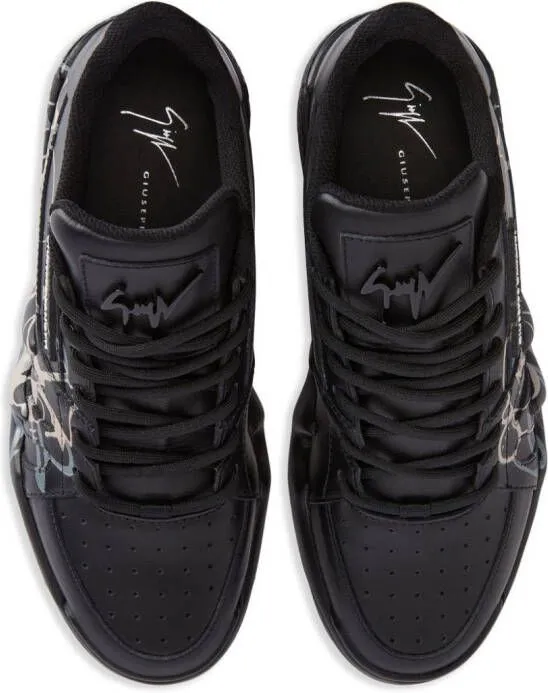 Giuseppe Zanotti Talon lace-up sneakers Black