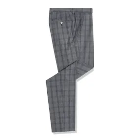 Grey Check Trousers