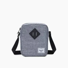 HERSCHEL HERITAGE CROSSBODY RAVEN CROSSHATCH - 11384