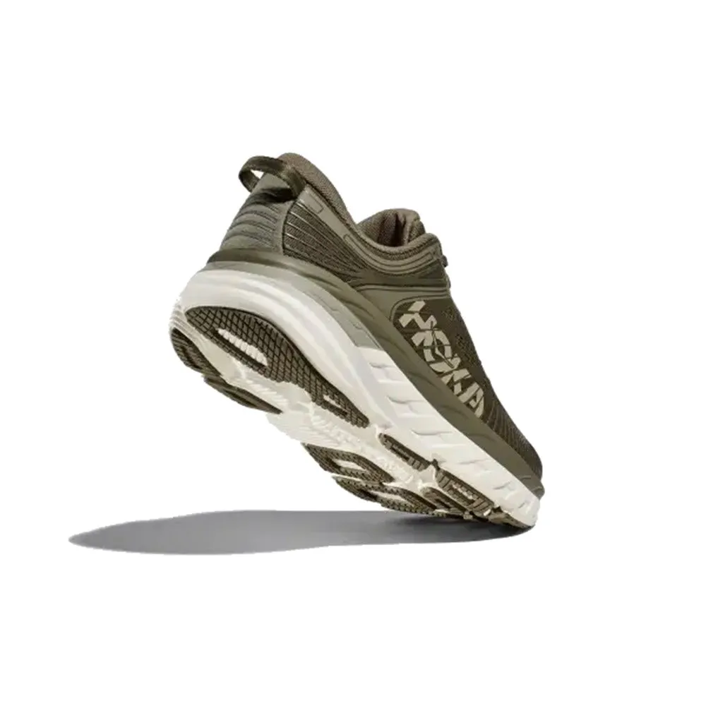 HOKA BONDI 7 OLIVE HAZE/WHITE - MENS